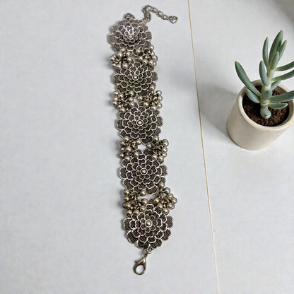 Antique flower   Shape afgani  Bracelet