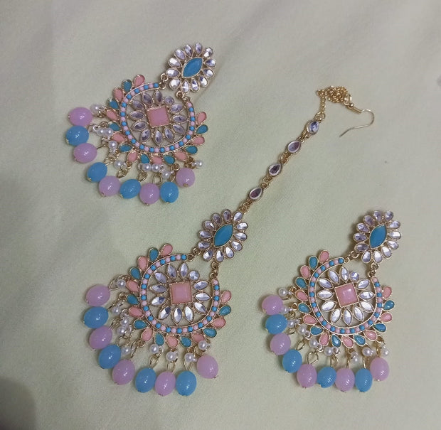 Bindiya and Earrings Set