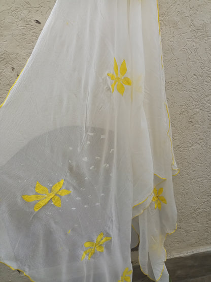Handpainted pure dupata