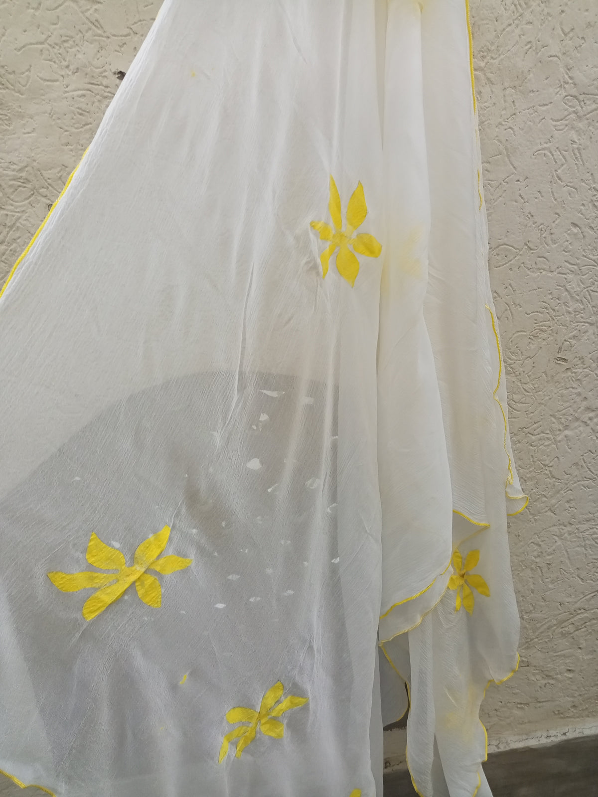 Handpainted pure dupata