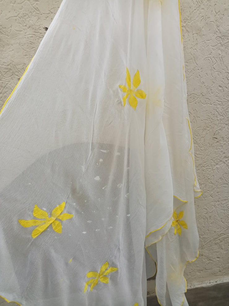 Handpainted pure dupata