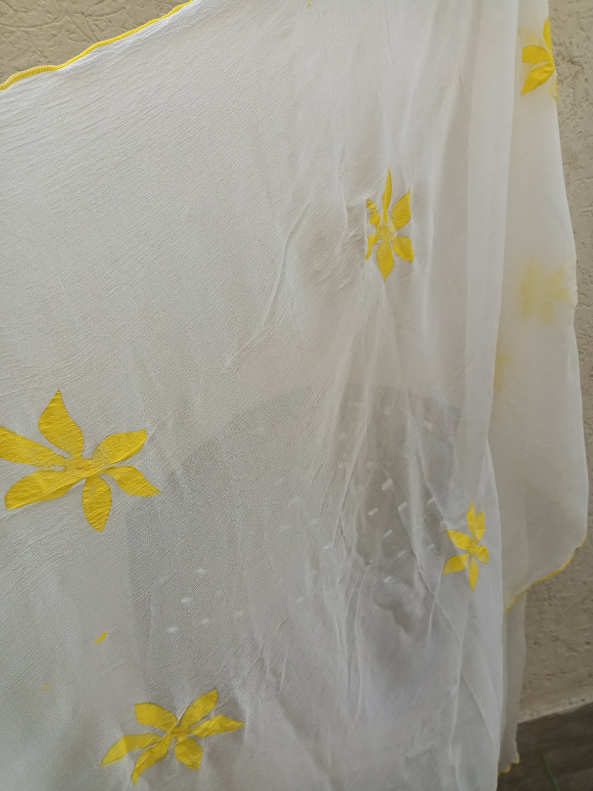 Handpainted pure dupata