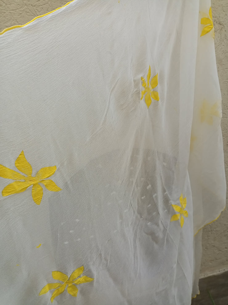 Handpainted pure dupata
