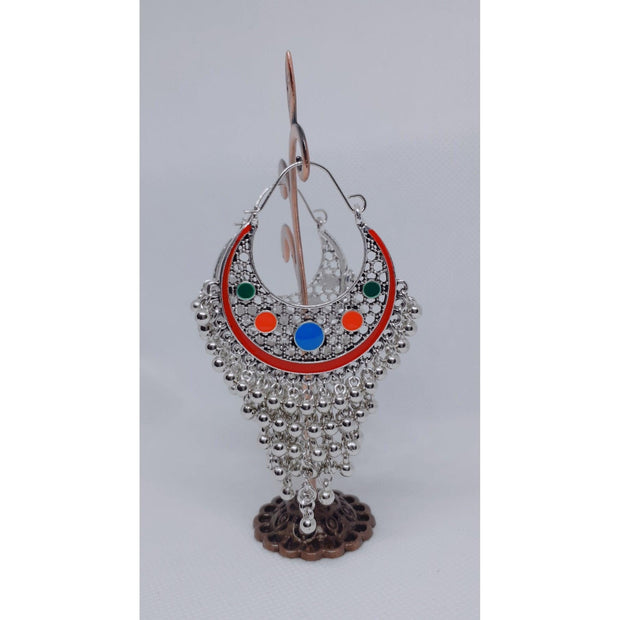 Traditional Pearls Hoop Earrings
