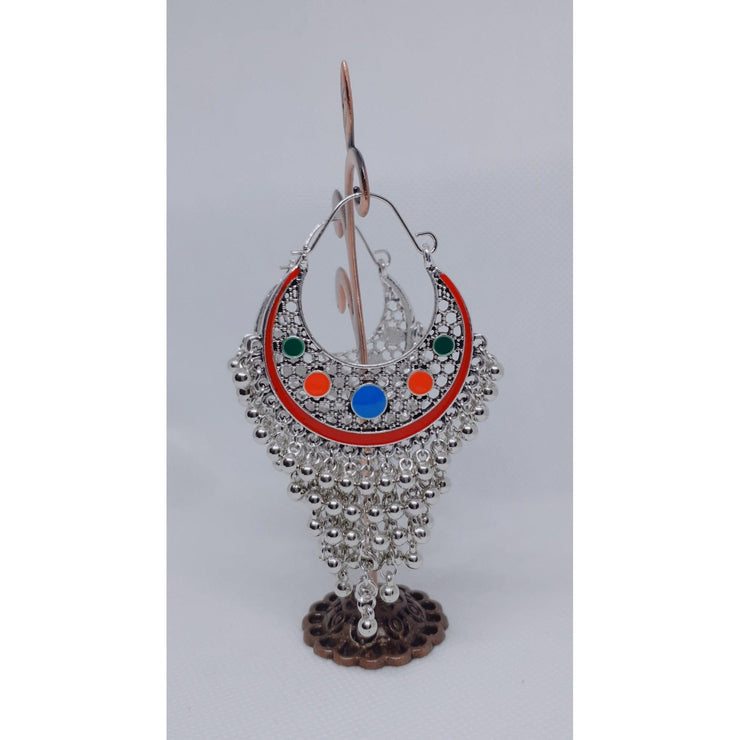 Traditional Pearls Hoop Earrings