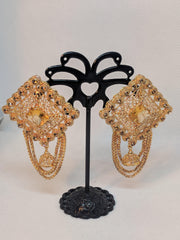 Diamond  jhumki Earrings