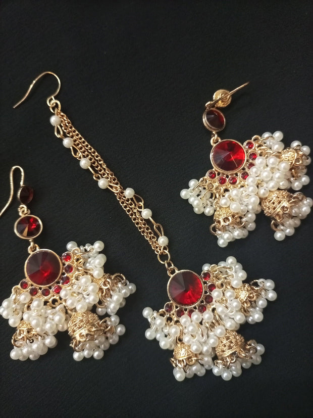 Bindiya and Earrings Set