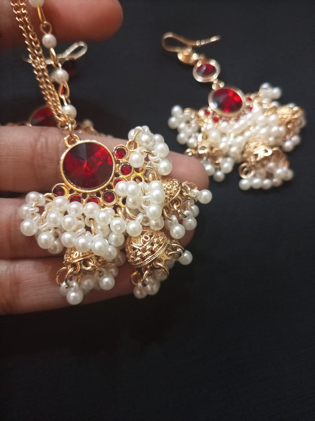 Bindiya and Earrings Set