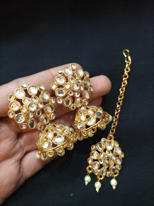 Bindiya and Earrings Set