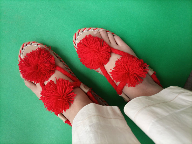 CHBC_202_ Red Balochi Chapal