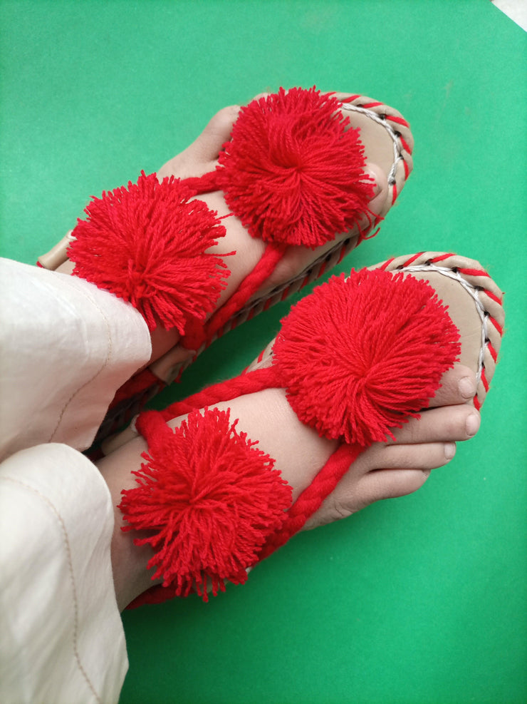 CHBC_202_ Red Balochi Chapal