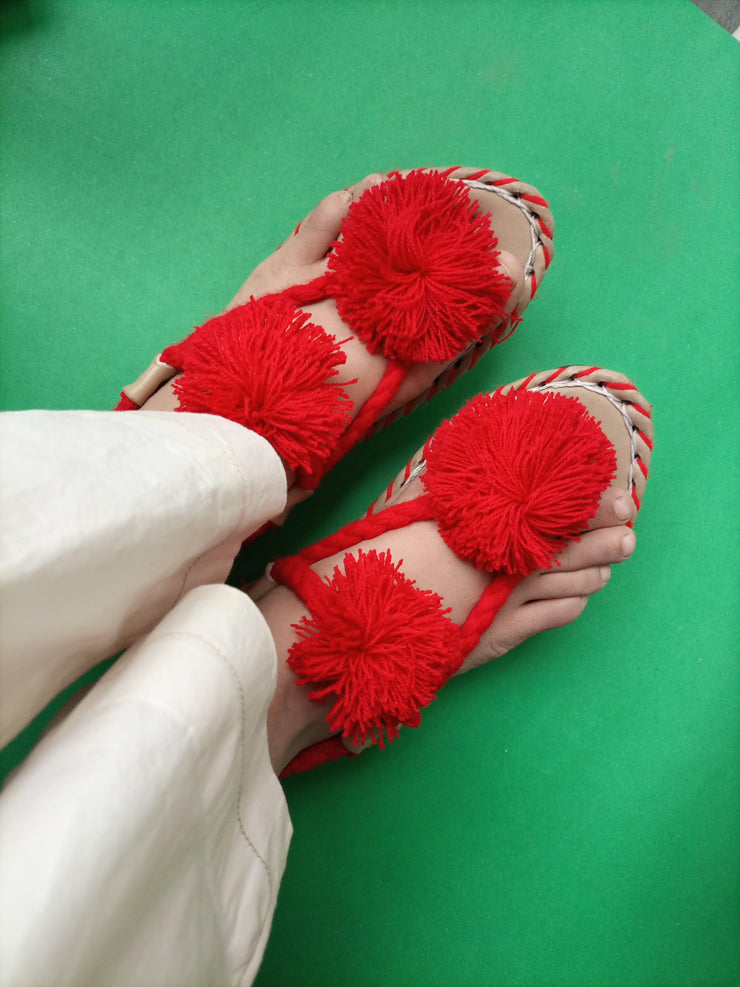 CHBC_202_ Red Balochi Chapal