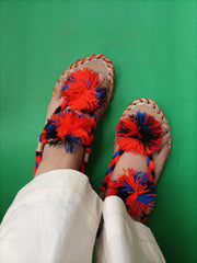 CHBC_206_Blue Multi Balochi Chapal