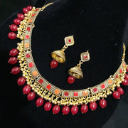 Red Beads Necklace