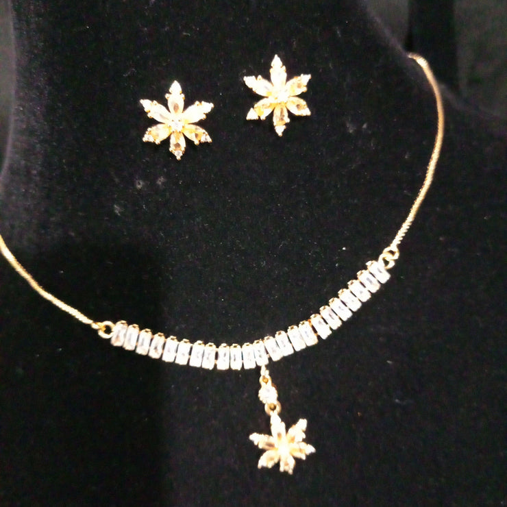Necklace 1 Carrat Gold Set
