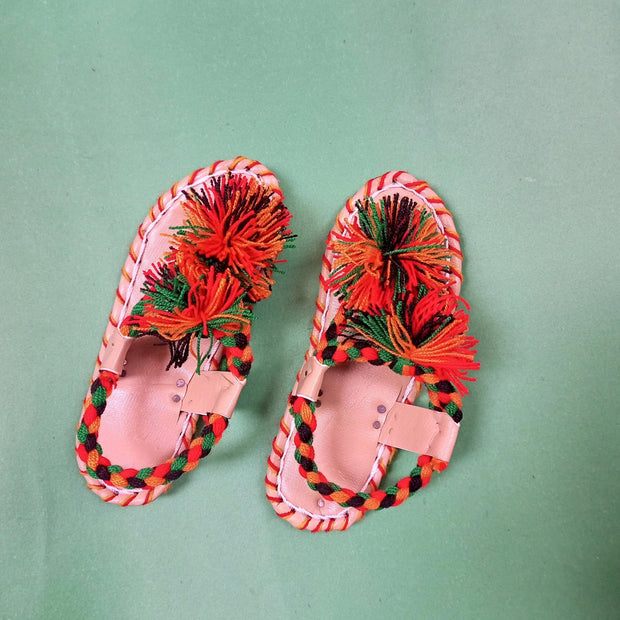 CHKBC_251_Green Multi Balochi Chapal