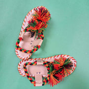 CHKBC_251_Green Multi Balochi Chapal