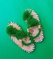 CHKBC_253_ Green Balochi Chapal