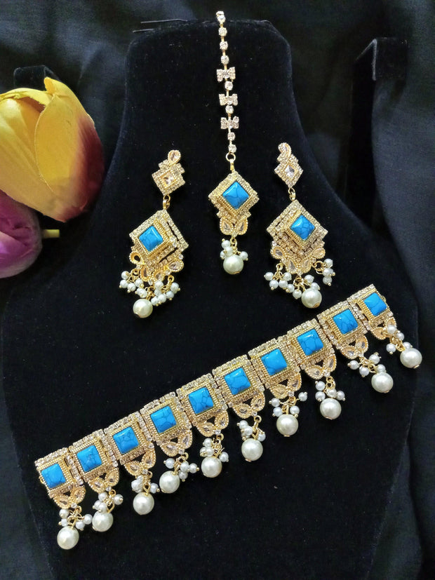 Choker Necklace Set