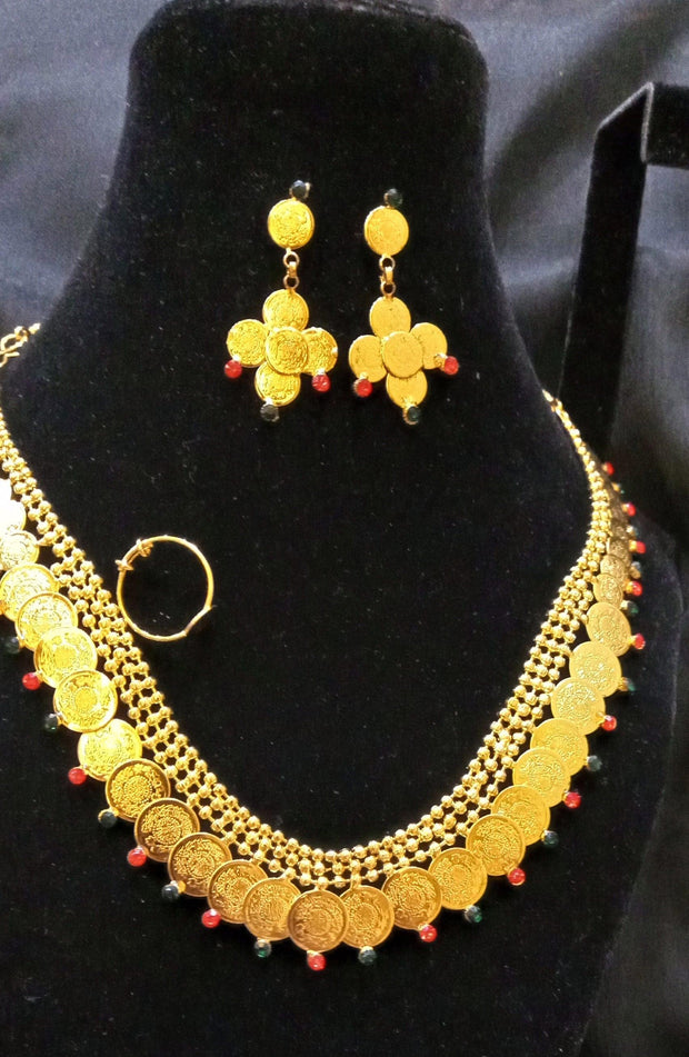 Coins Necklace Set