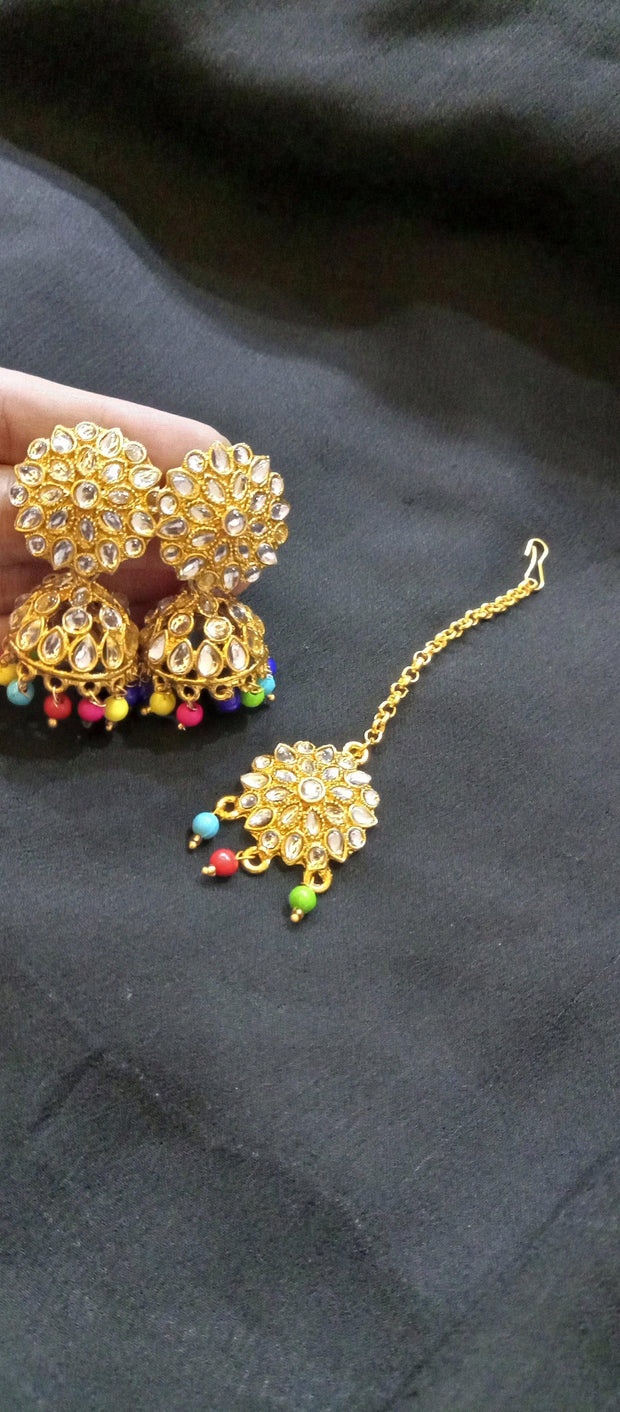 Bindiya and Earrings Set